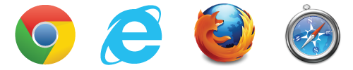 iSystemsNow Web Applications are compatible with the following browsers.